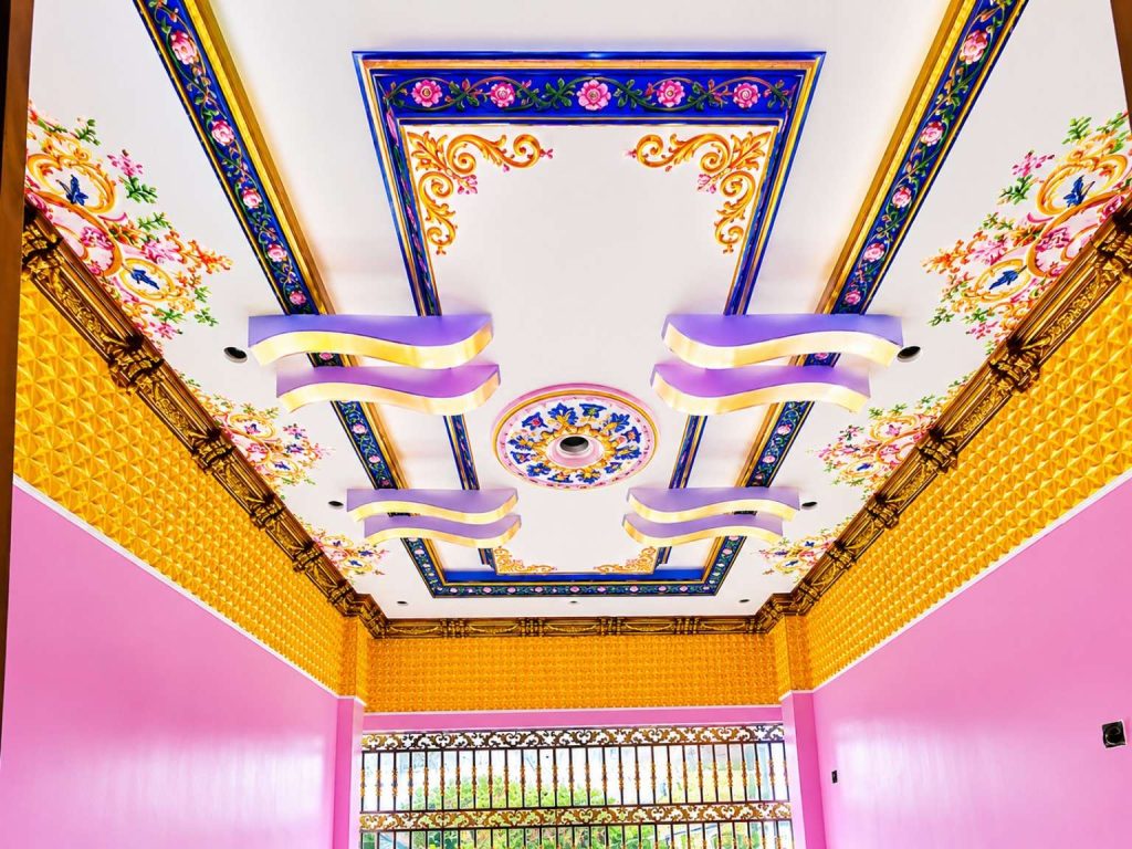 Multicolor Luxury False Ceiling Design