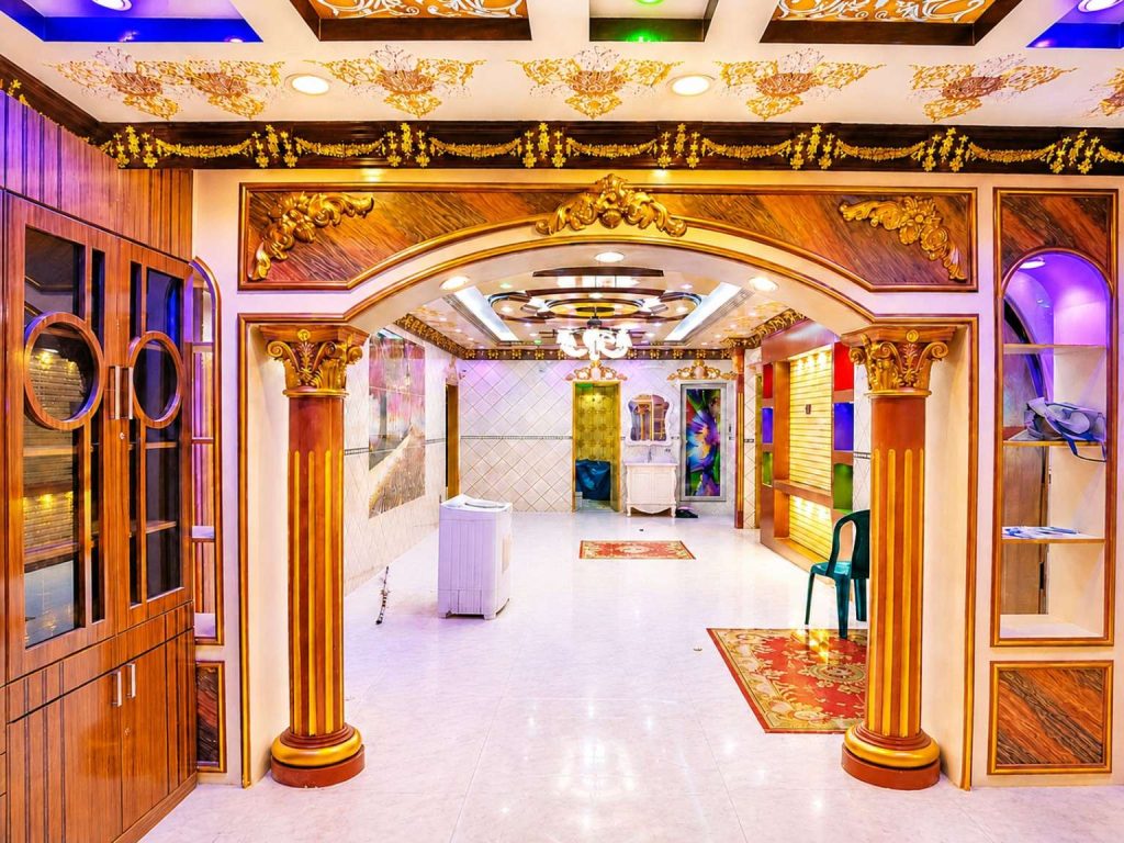 Luxury Gypsum Round Gate Design