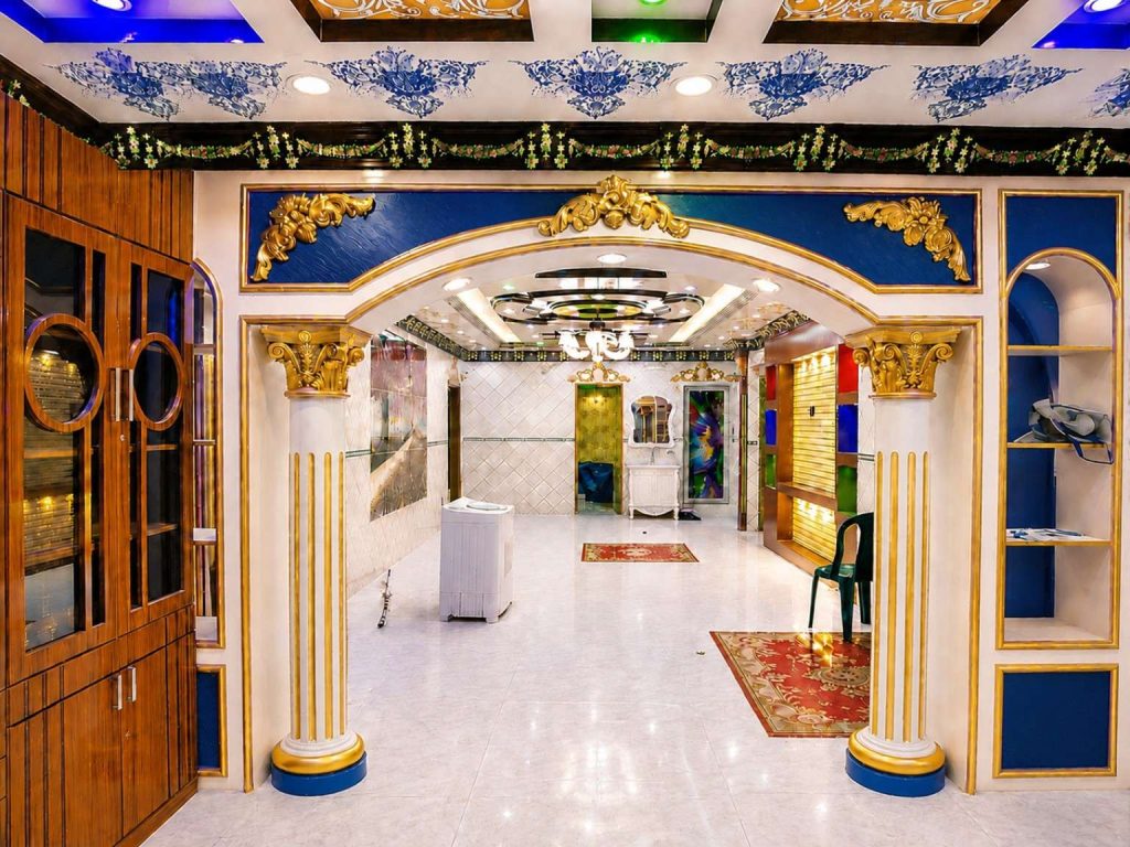 Luxury Gypsum Round Gate Design