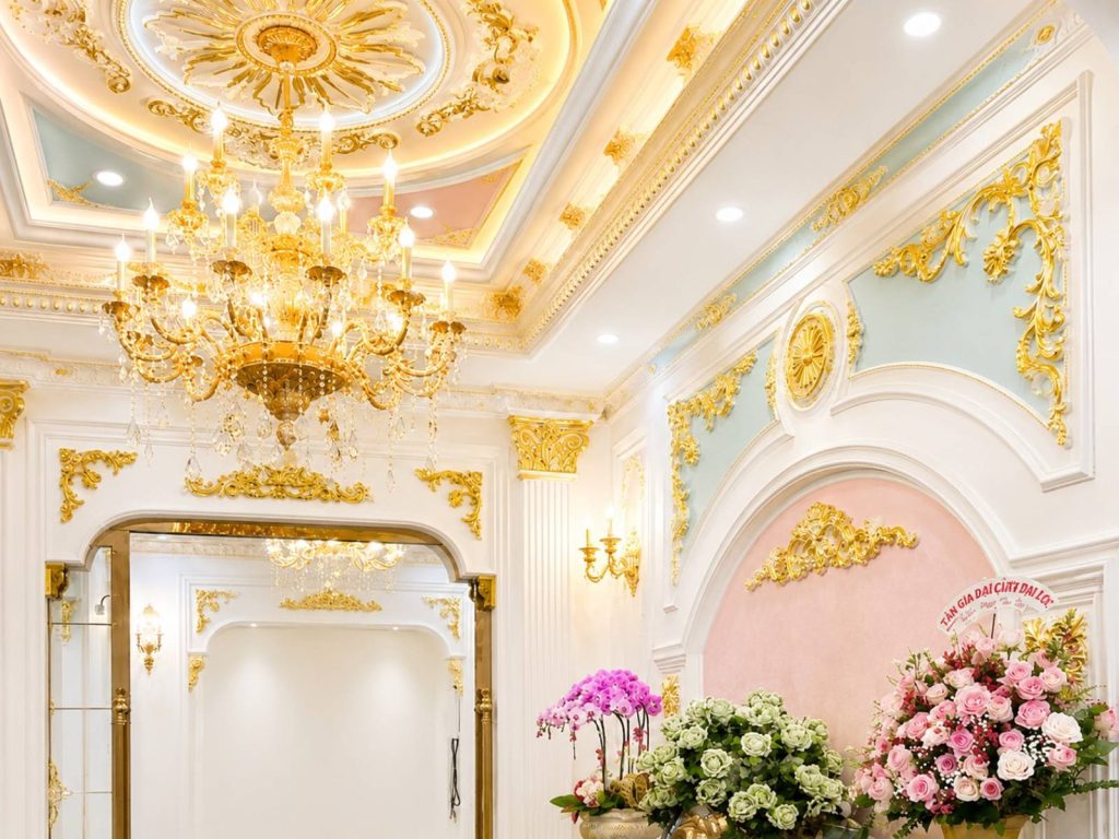 Amazing Victorian Gypsum Ceiling Design