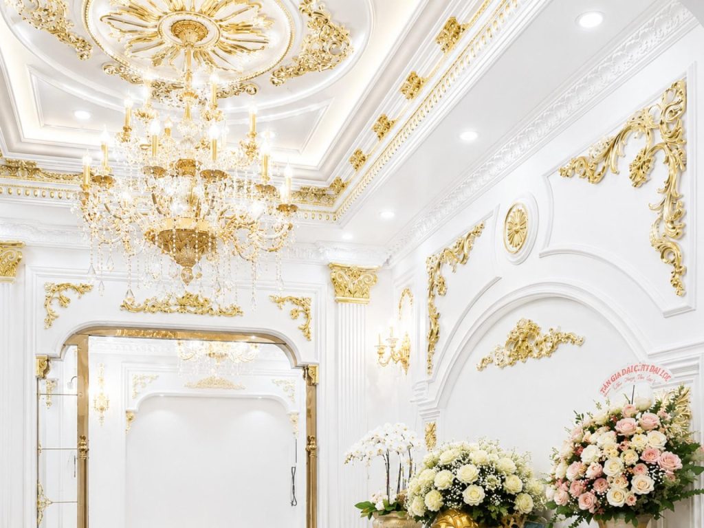 Amazing Victorian Gypsum Ceiling Design