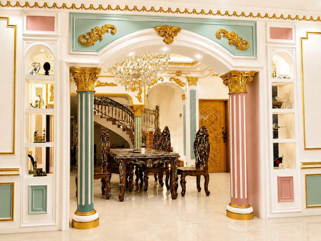 Best Modern Gypsum Round Gate Design
