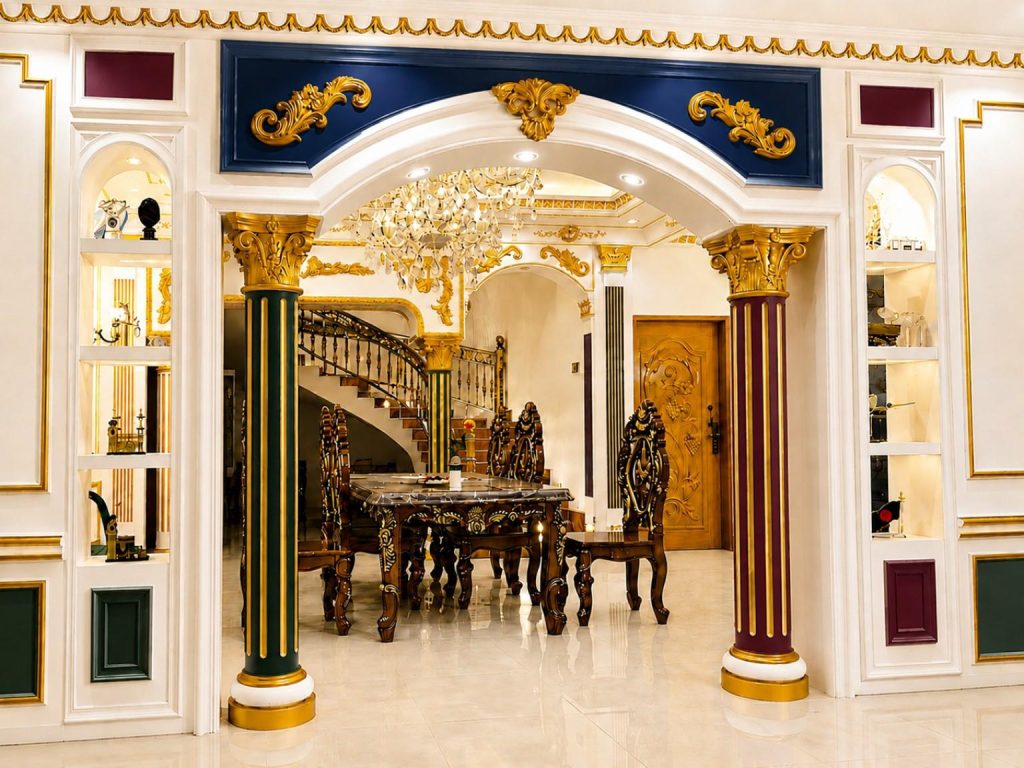 Best Modern Gypsum Round Gate Design