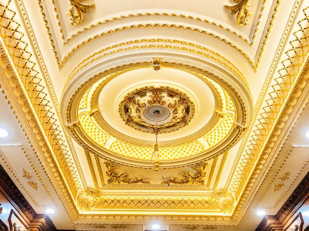 Best Elegant Victorian Gypsum Ceiling Design