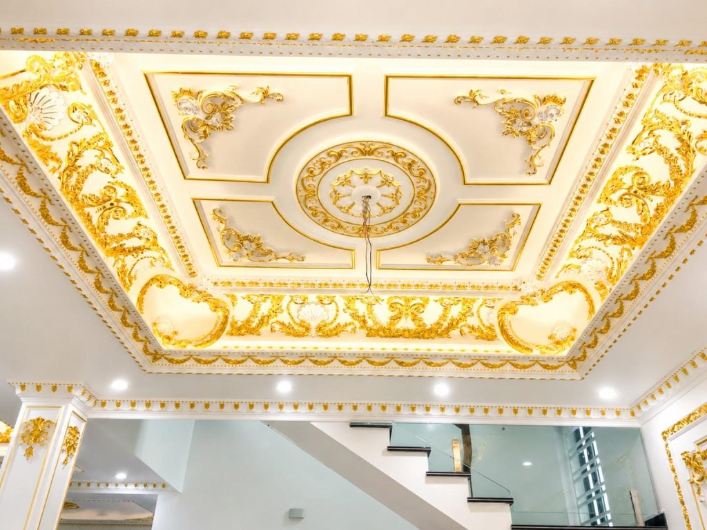 Amazing Victorian Gypsum Ceiling Design