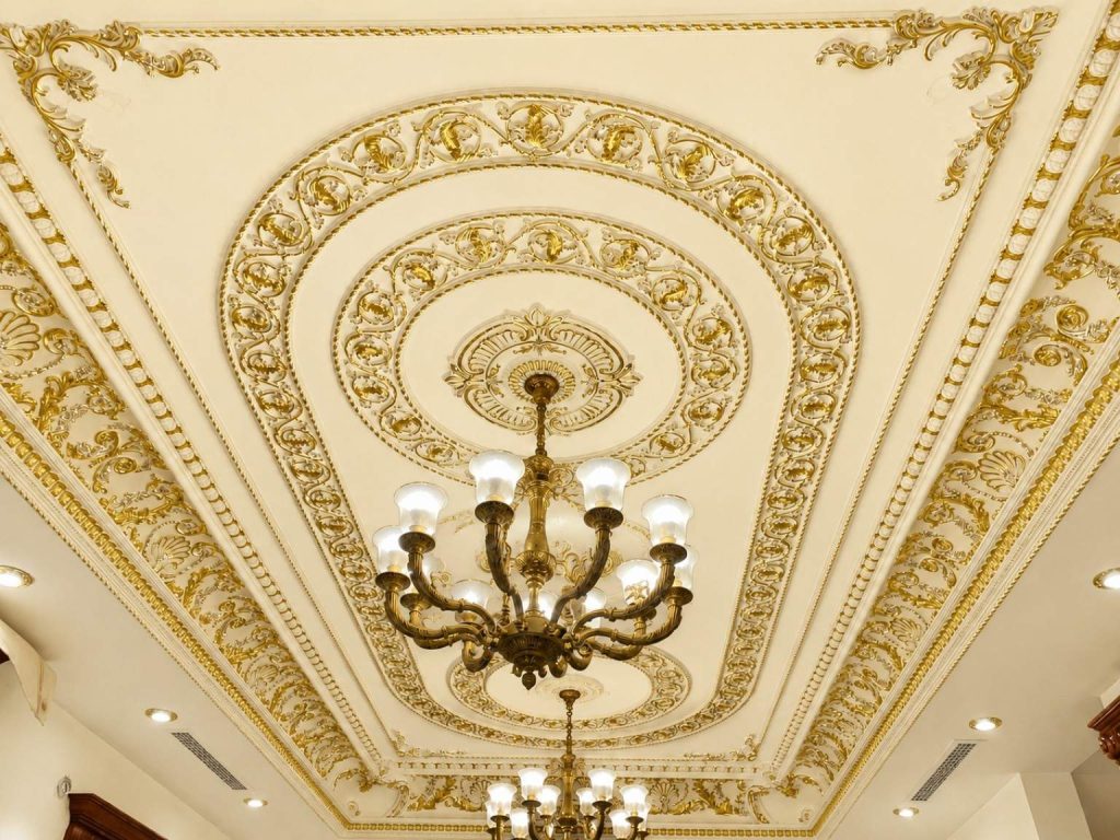 Premium Victorian Gypsum Ceiling Design