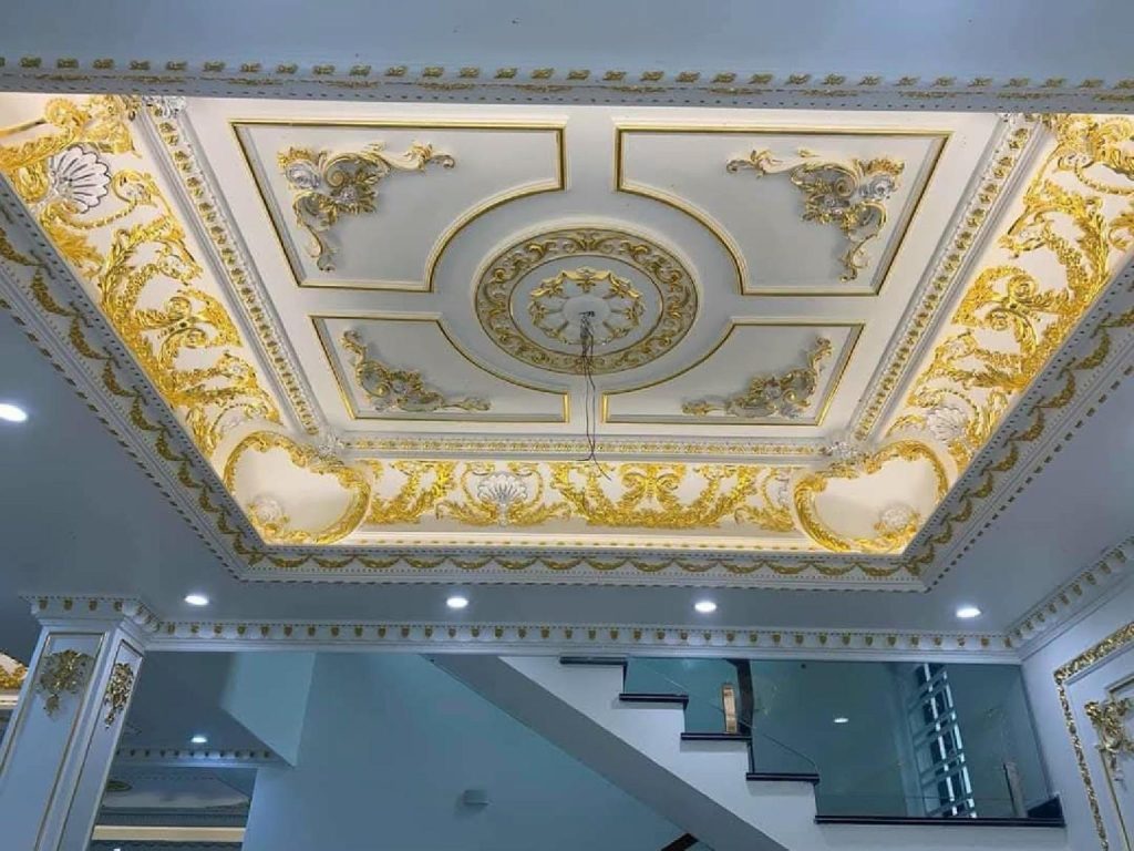 Amazing Victorian Gypsum Ceiling Design