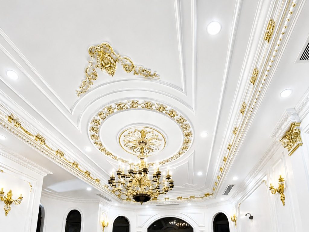 Victorian Gypsum Ceiling Design