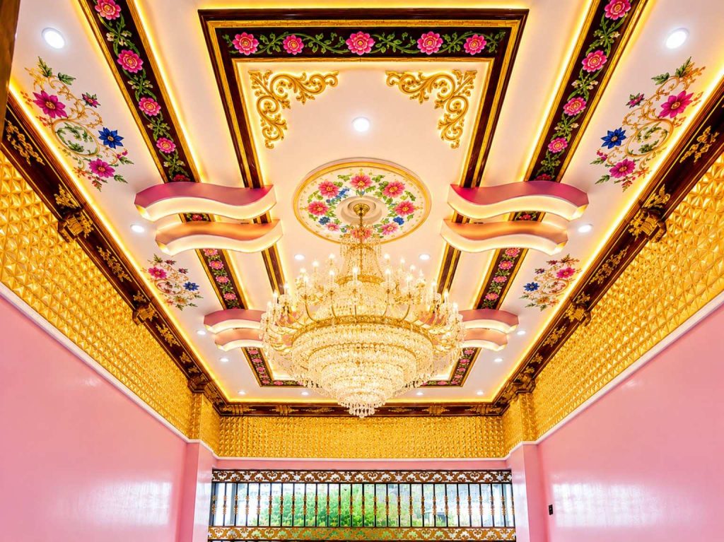 Multicolor Luxury False Ceiling Design