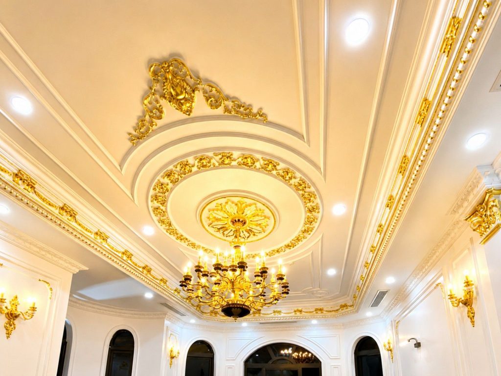 Victorian Gypsum Ceiling Design