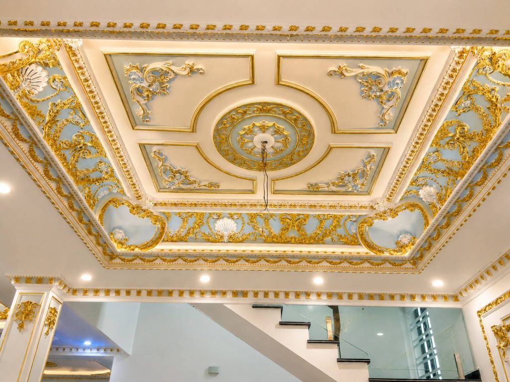 Amazing Victorian Gypsum Ceiling Design