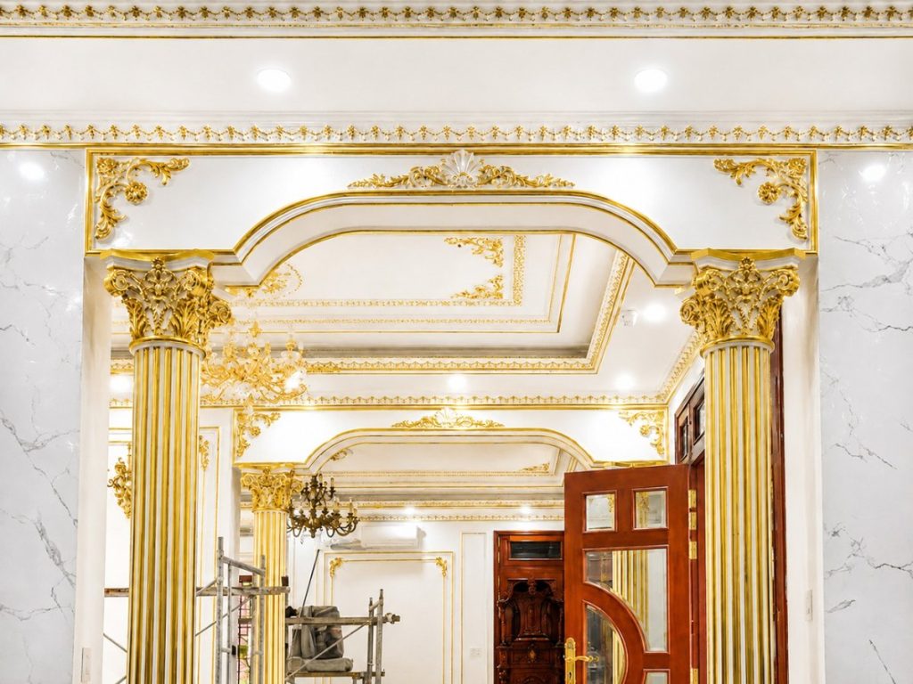 Best Gypsum Round Arch Gate Design