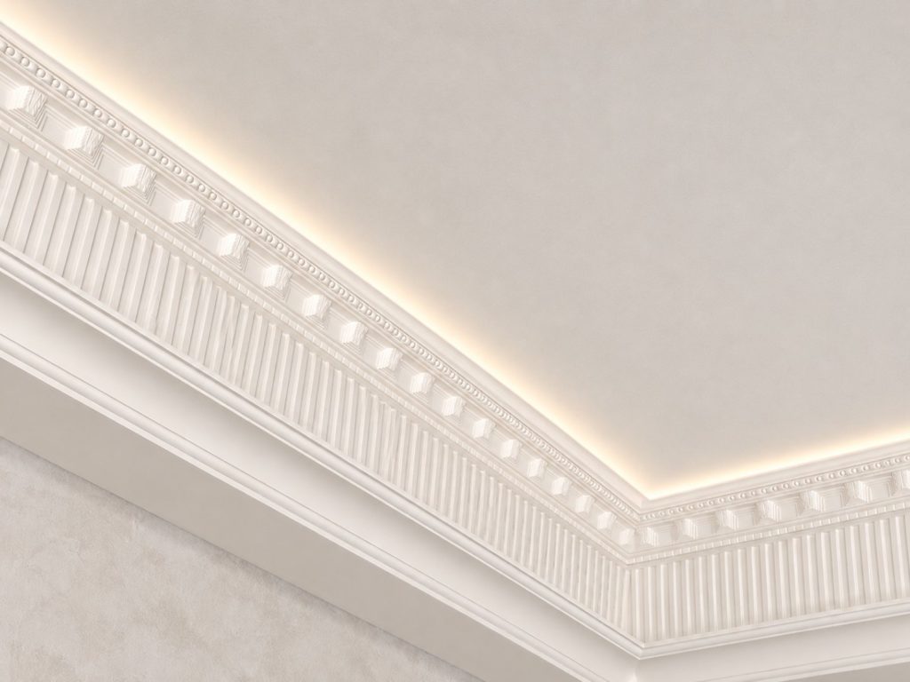 Royal Hidden Light Ceiling Design