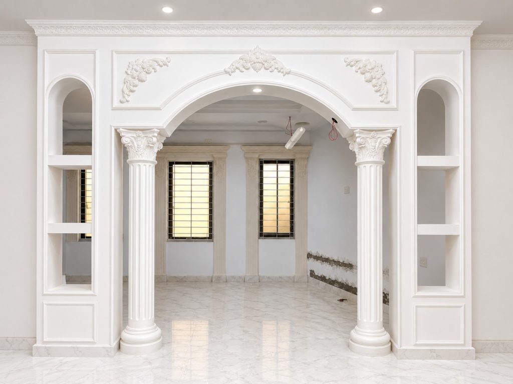 Best Gypsum Round Gate Design