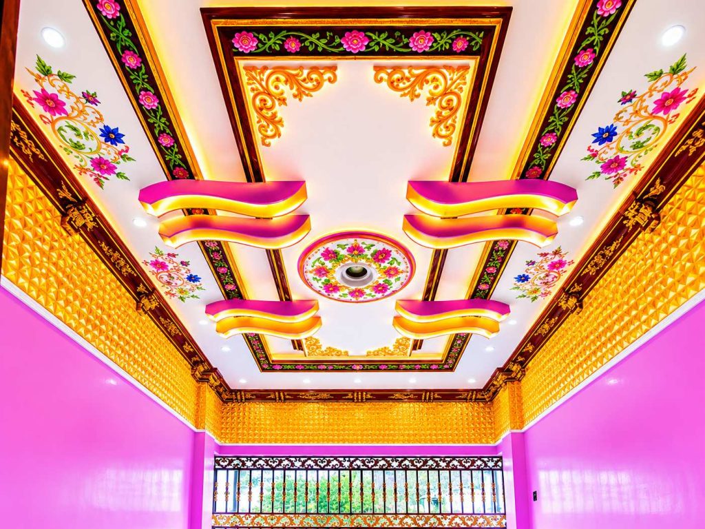 Multicolor Luxury False Ceiling Design