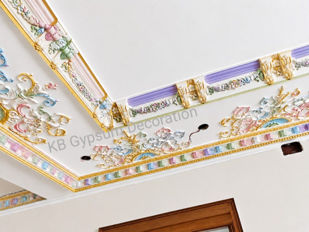 Best Gypsum Arabian Ceiling Design