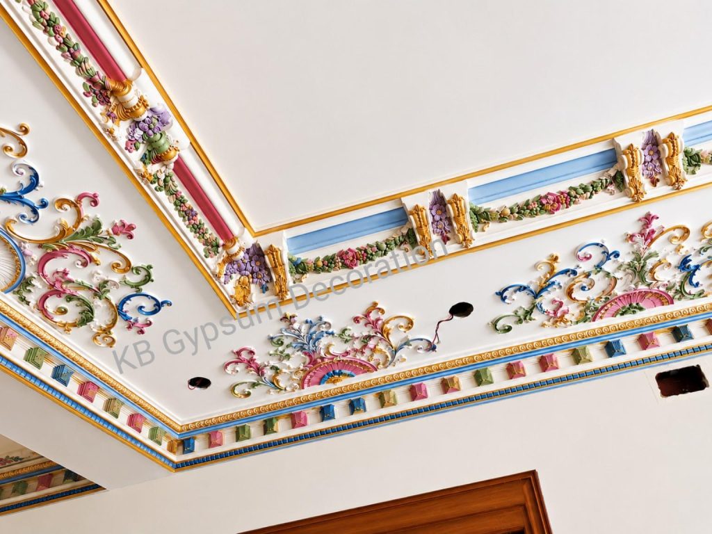 Best Gypsum Arabian Ceiling Design