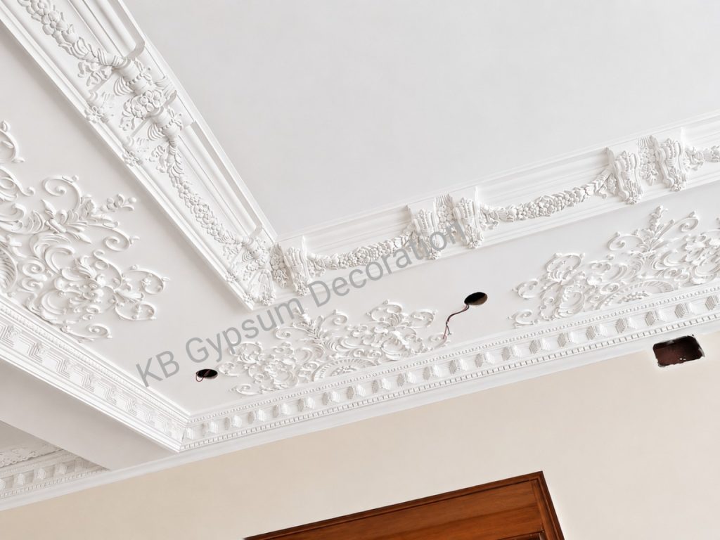 Best Gypsum Arabian Ceiling Design