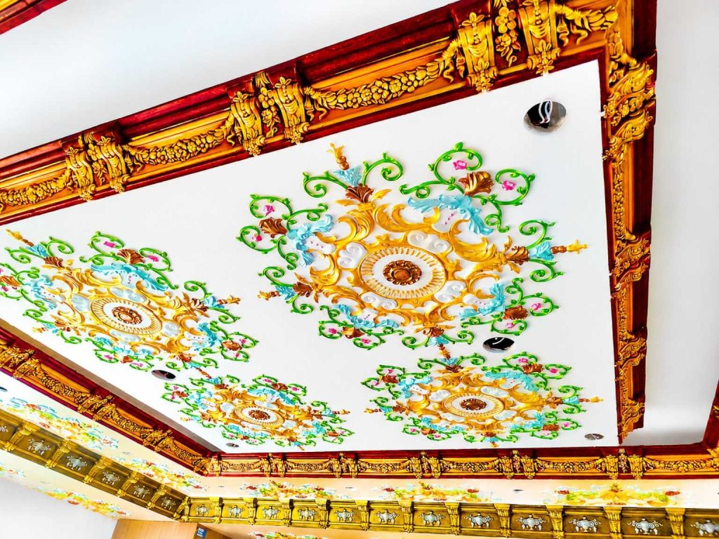 Best Gypsum Victorian Ceiling Design BD
