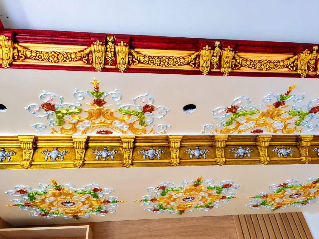 Best Gypsum Victorian Ceiling Design BD