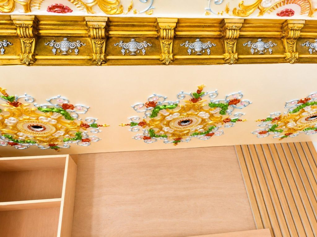 Best Gypsum Victorian Ceiling Design BD