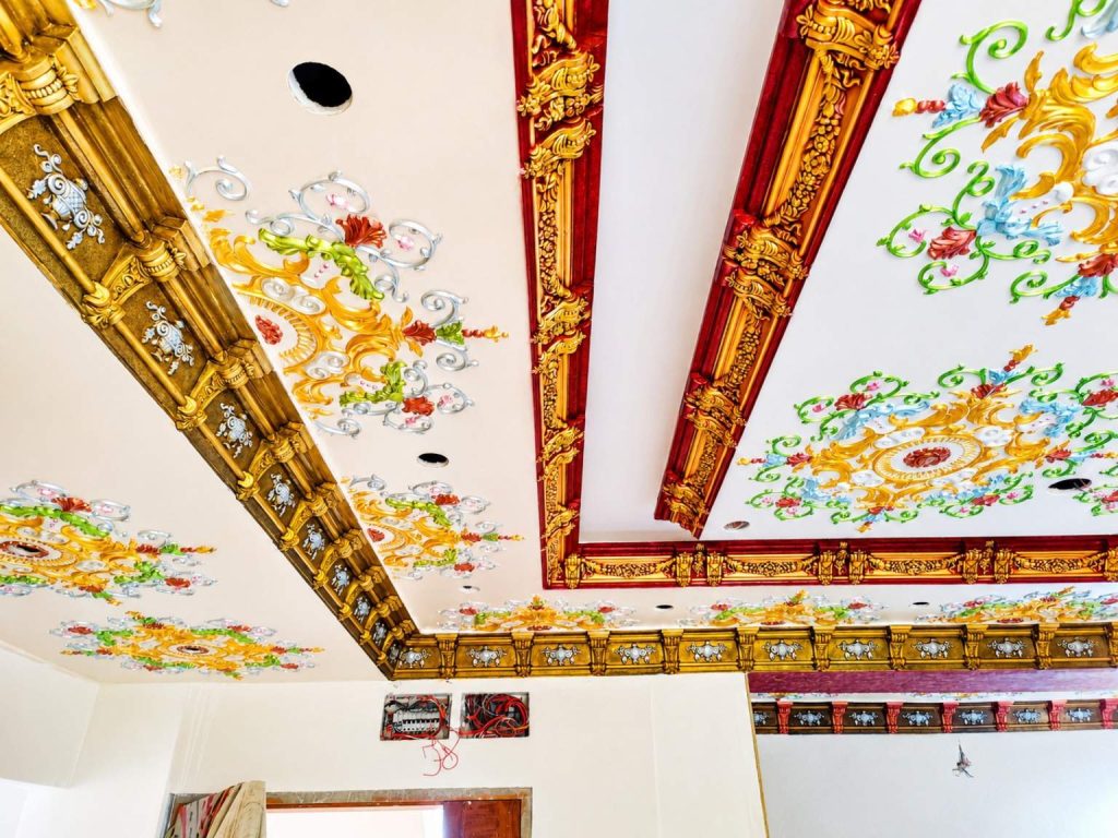 Gypsum Victorian Ceiling Design BD