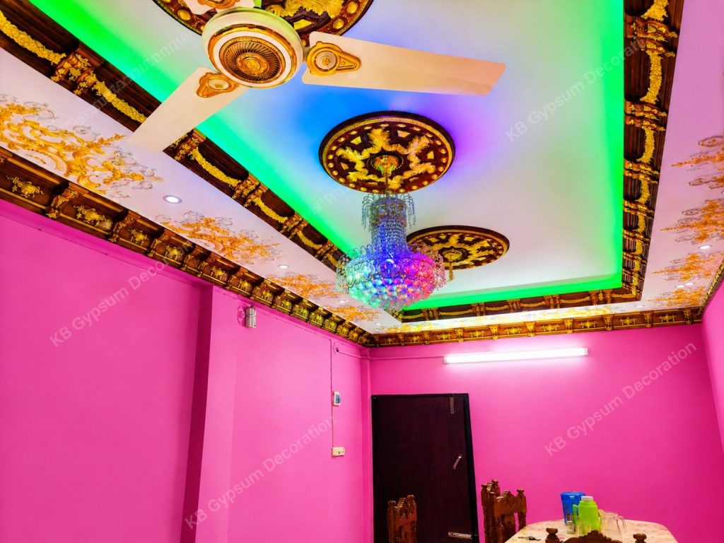 Best Gypsum Arabian Ceiling Design in BD