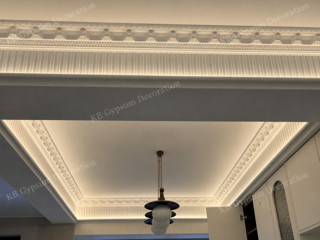 Luxury Hidden Light Ceiling Design