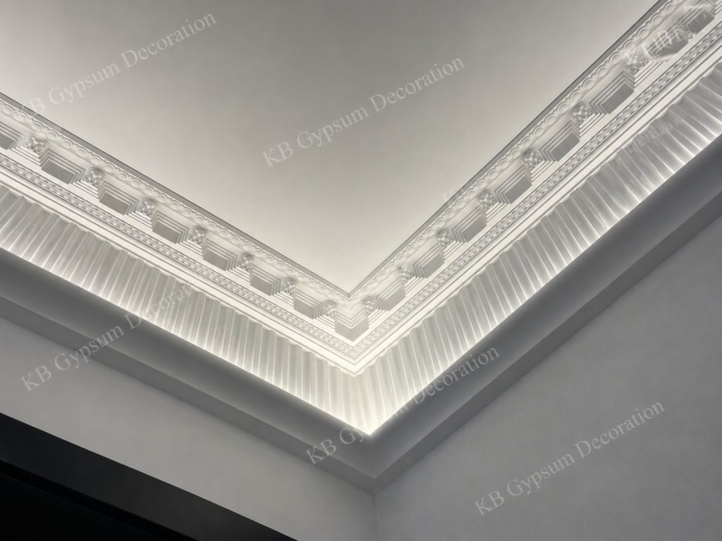 Luxury Hidden Light Ceiling Design