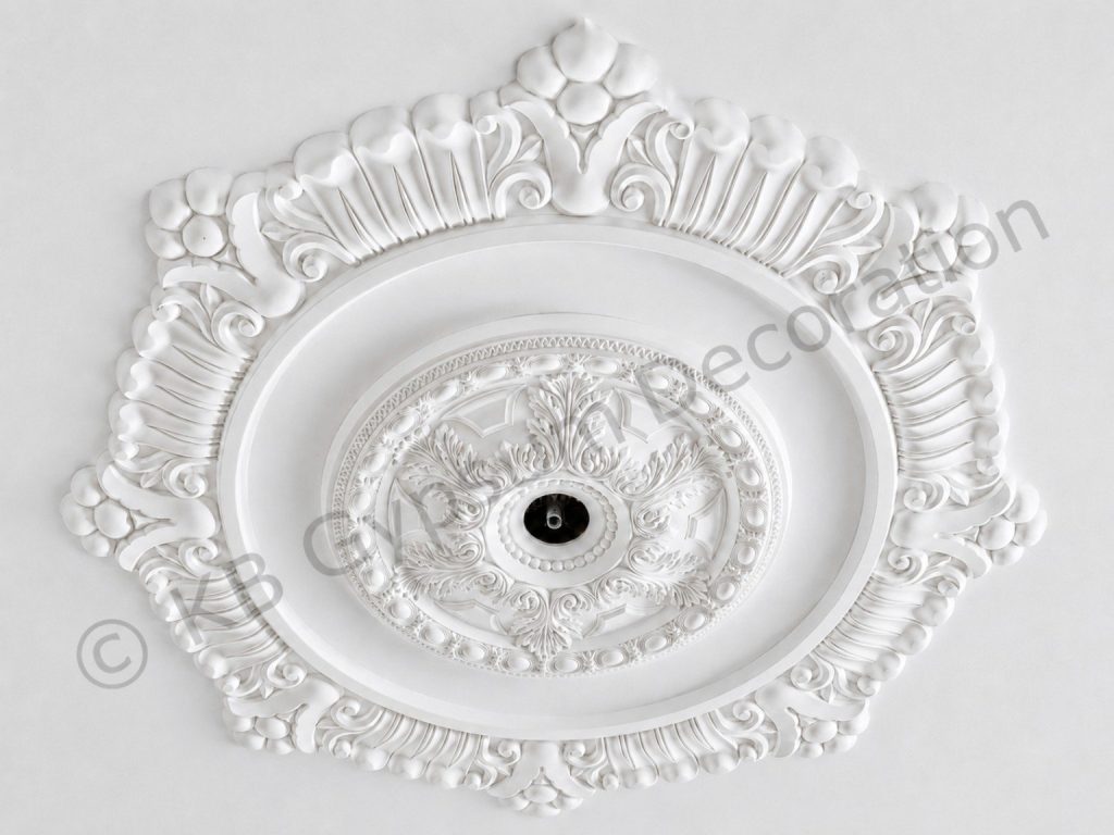 Premium 56 inchi Gypsum Ceiling Rose Design