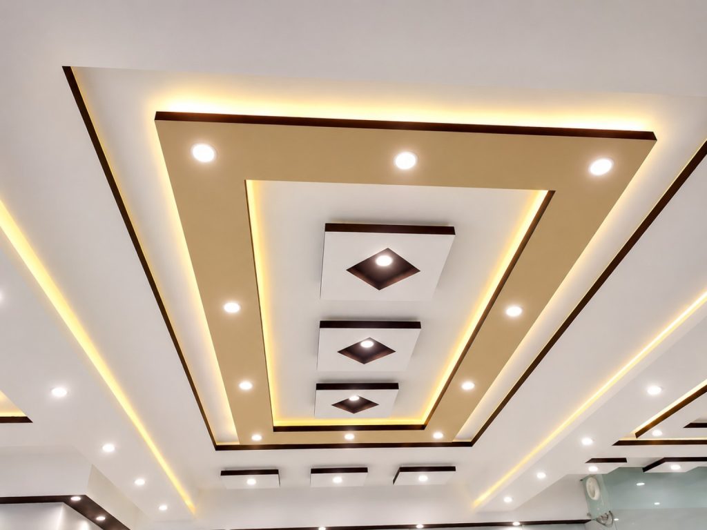 Best Gypsum plain Ceiling Design