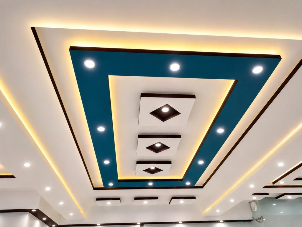 Best Gypsum plain Ceiling Design