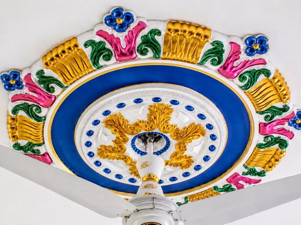 Best 56 Inch Gypsum Ceiling Rose Design