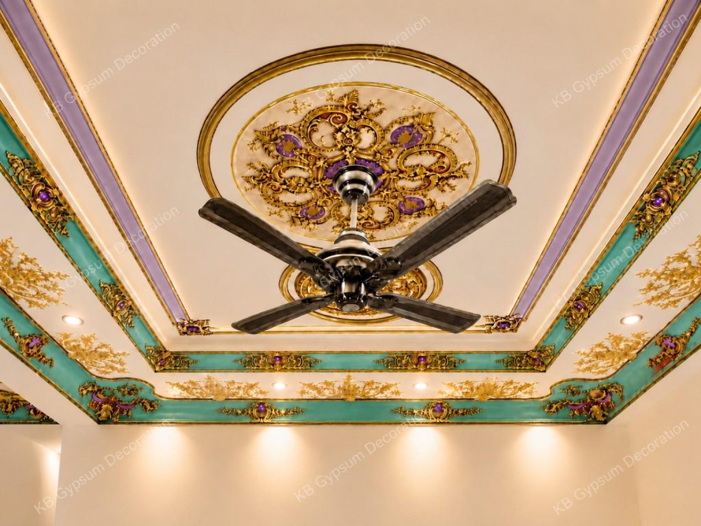Best Gypsum Arabian Ceiling Design