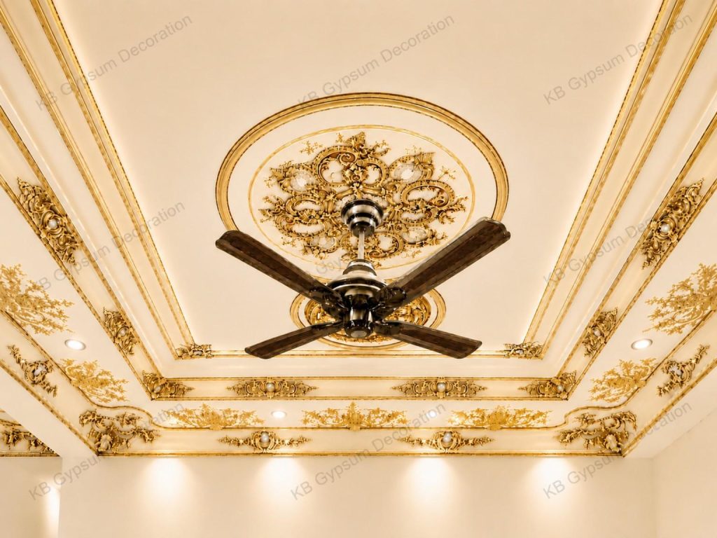 Best Gypsum Arabian Ceiling Design