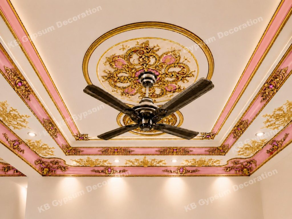 Best Gypsum Arabian Ceiling Design