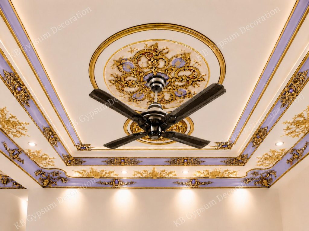 Best Gypsum Arabian Ceiling Design