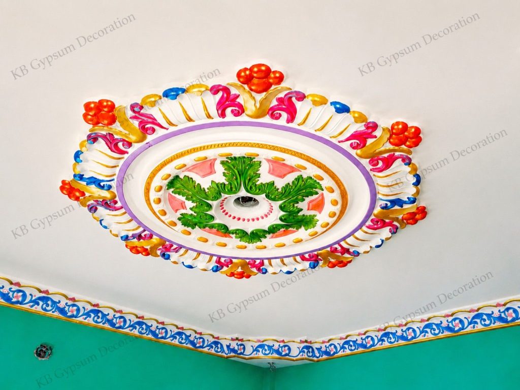 Best 56 inchi Gypsum Ceiling Rose Design
