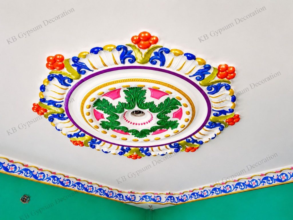 Best 56 inchi Gypsum Ceiling Rose Design