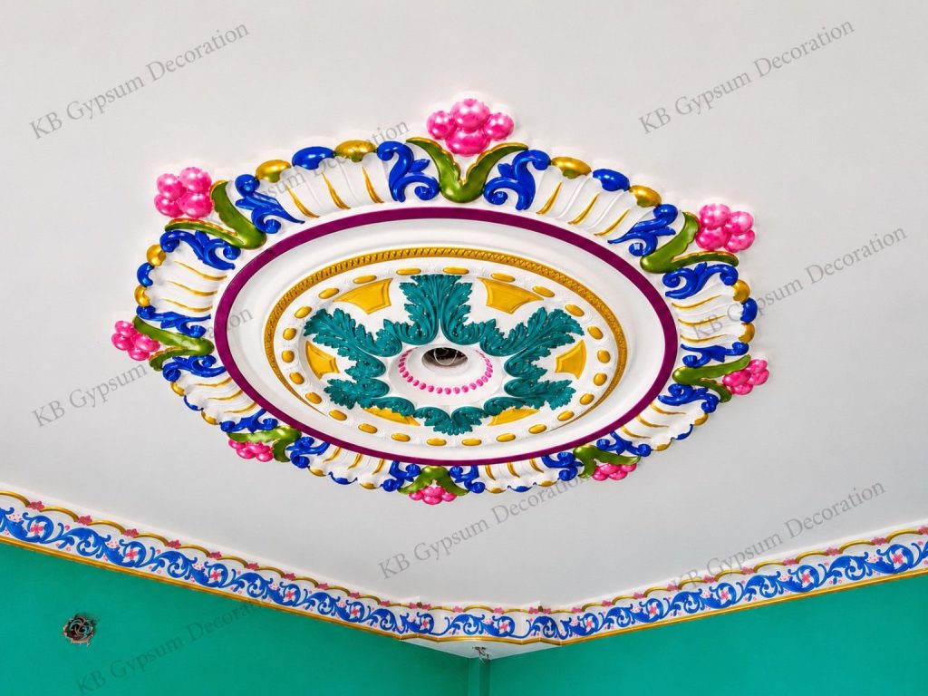 Best 56 inchi Gypsum Ceiling Rose Design