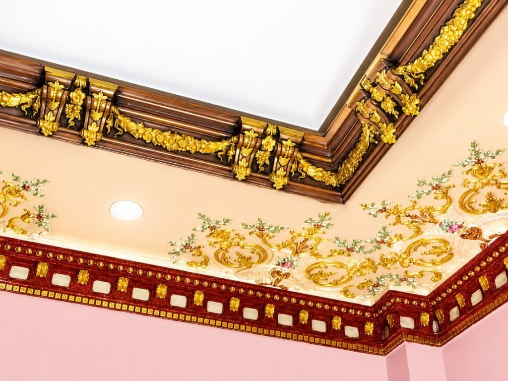 Best Gypsum Victorian Ceiling Design