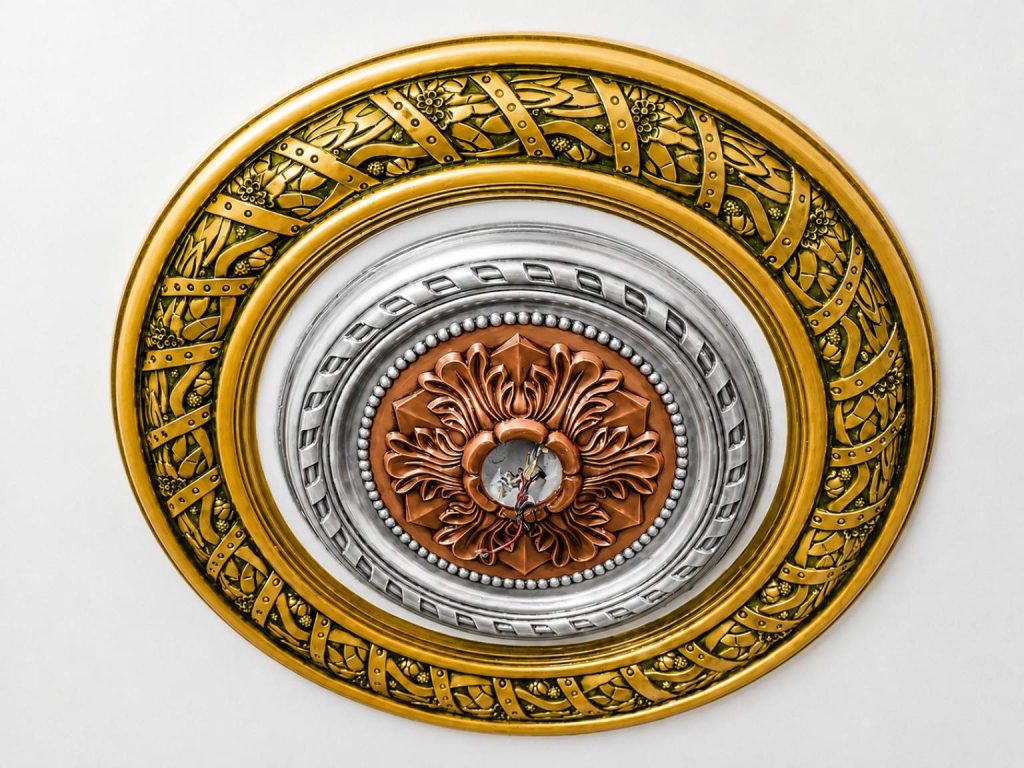 40Inchi Gypsum Ceiling Rose Design