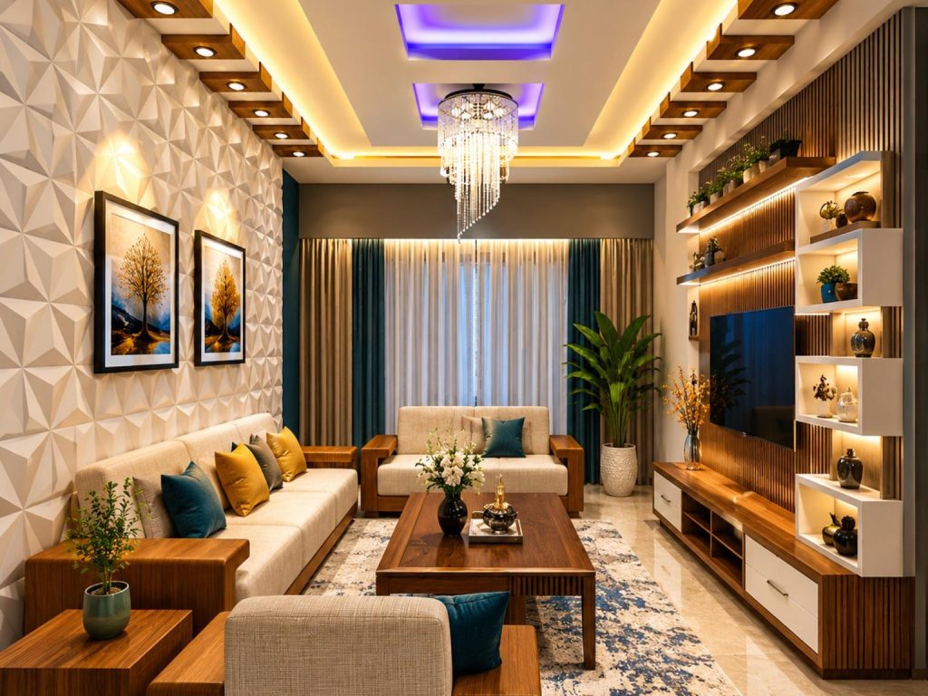 Luxury Gypsum Ceiling Design