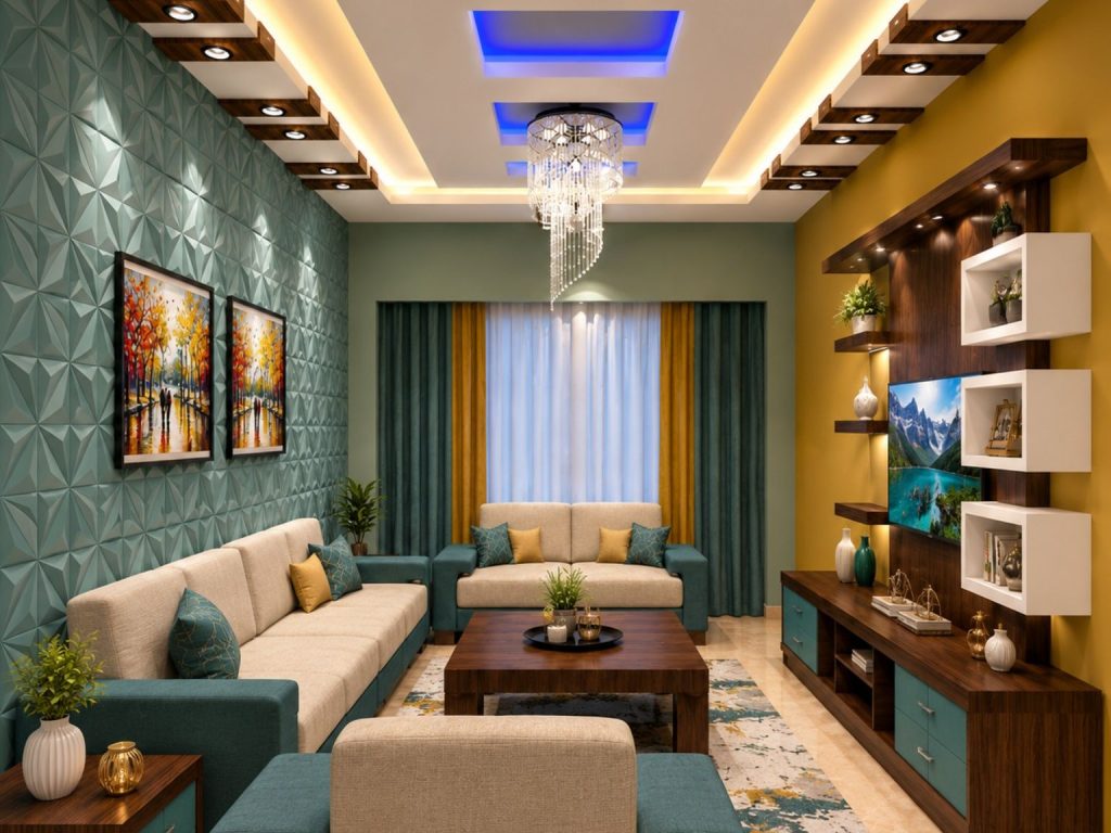 Luxury Gypsum Ceiling Design