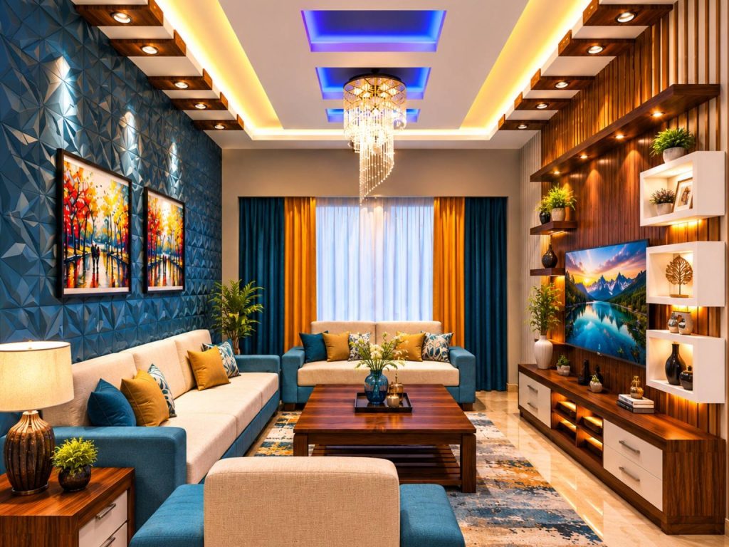 Luxury Gypsum Ceiling Design