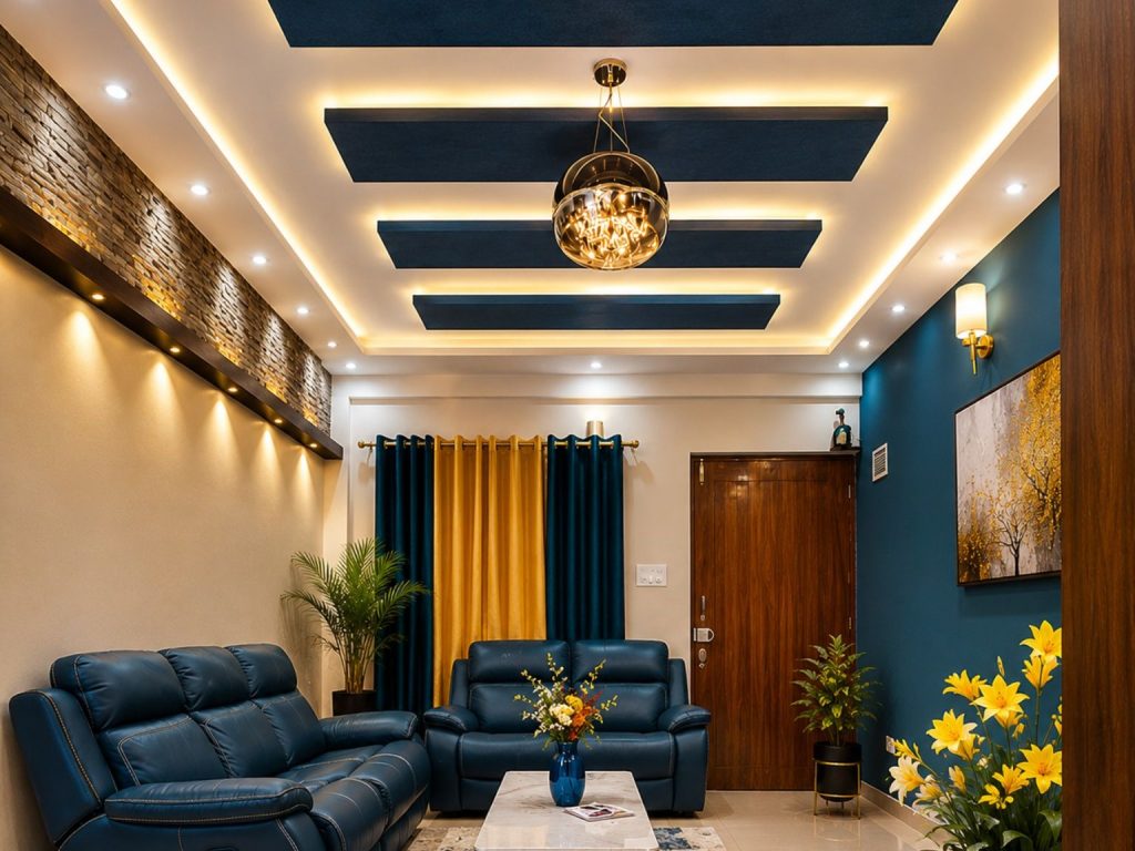 Best Modern Circular Gypsum Ceiling Design