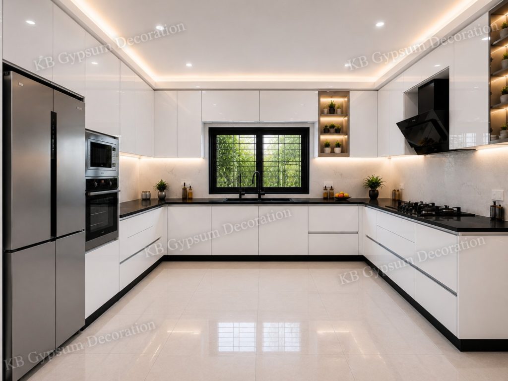 Modern SPL Kitchen Cabinet Design