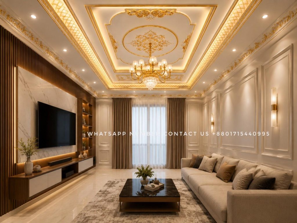 Best Victorian Gypsum Ceiling Design