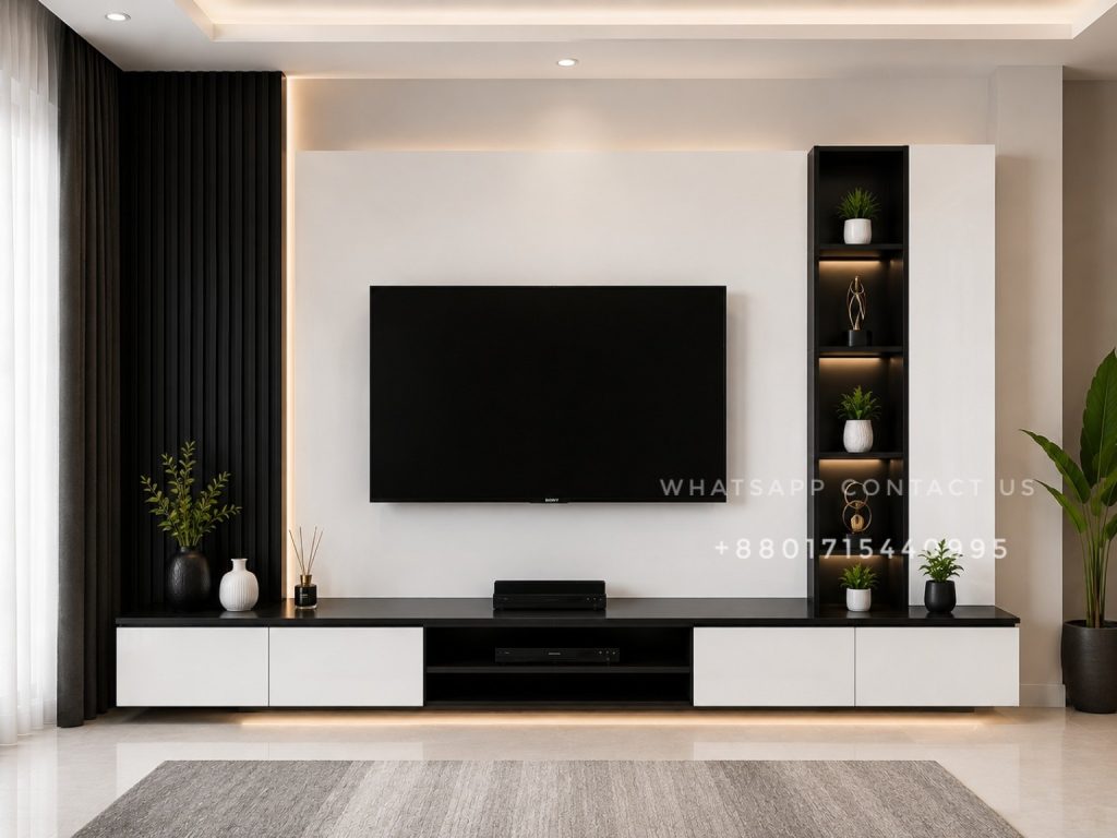 Modern Interior TV Cabinet Design