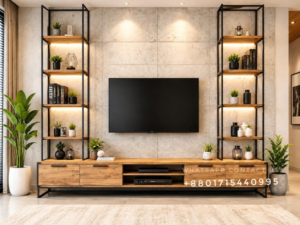 Modern Interior TV Cabinet Design